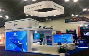 SiteMinder 20 x 20 Exhibit at HITEC 2018 in Houston, Texas